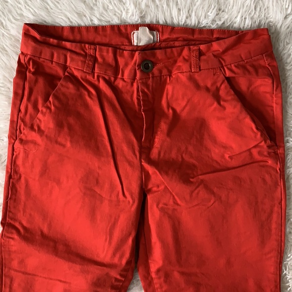Forever 21 red pants women’s size 27 - Picture 2 of 10